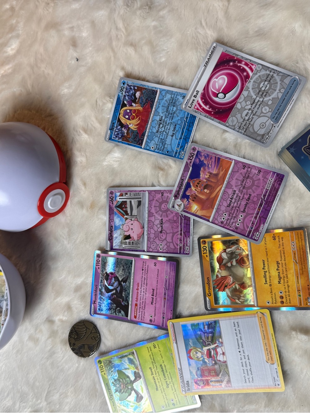 Pokémon Poke Ball Collectible Set - Red, Blue, Black, Gold - Picture 16 of 16
